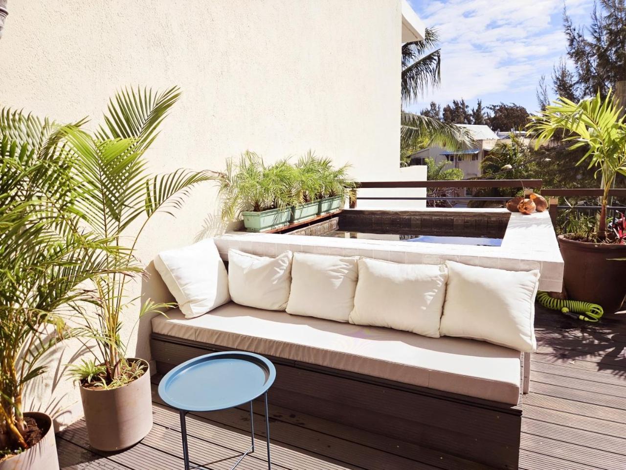Seaside 3 Suites Penthouse With Pool Gym & Bbq Terrace 马勒勒角 外观 照片